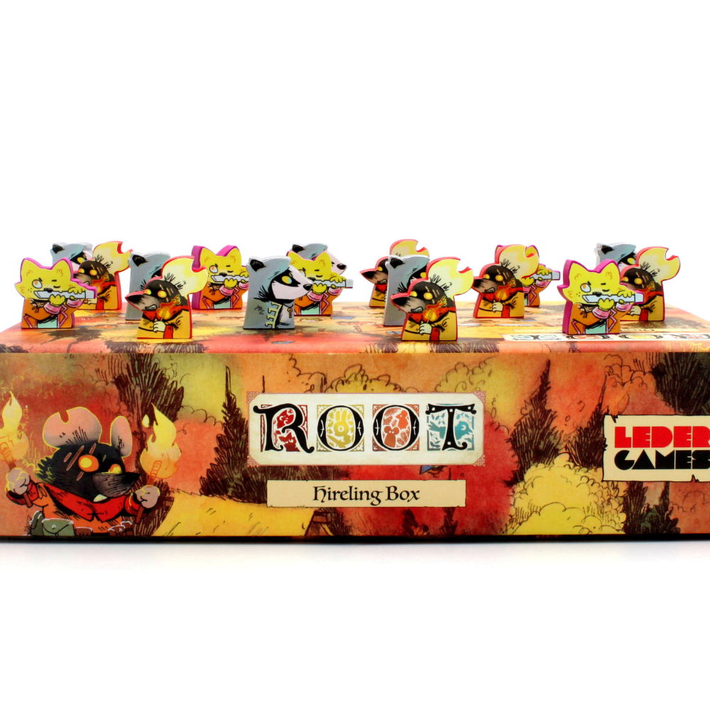 Meeple Sticker Root Marauder Hirelings Sticker Set Aufkleber