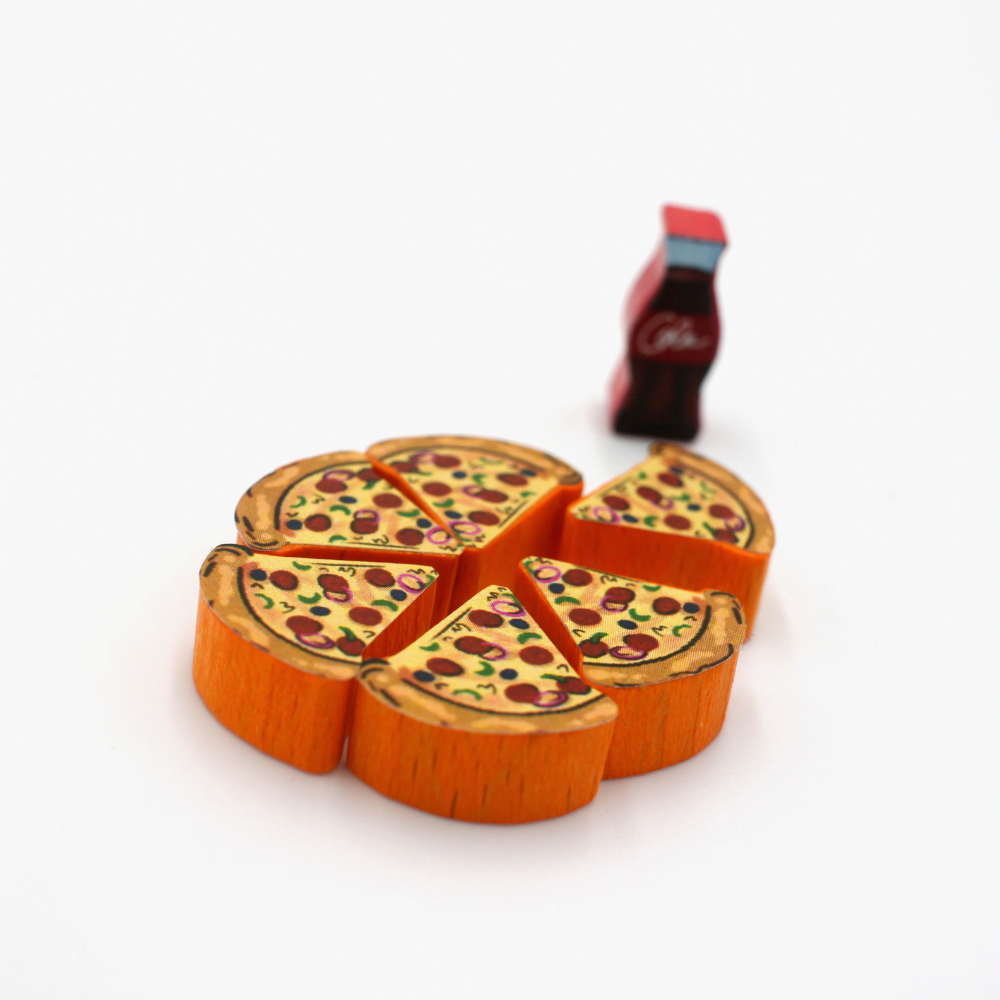 Meeple Sticker Food Chain Magnate Sticker Set Aufkleber