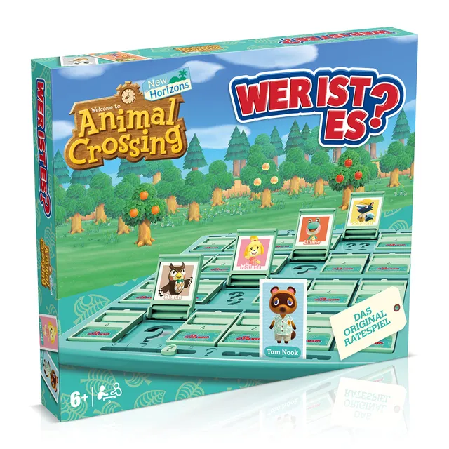 Winning Moves Wer ist es? Animal Crossing Brettspiel 24 Charaktere