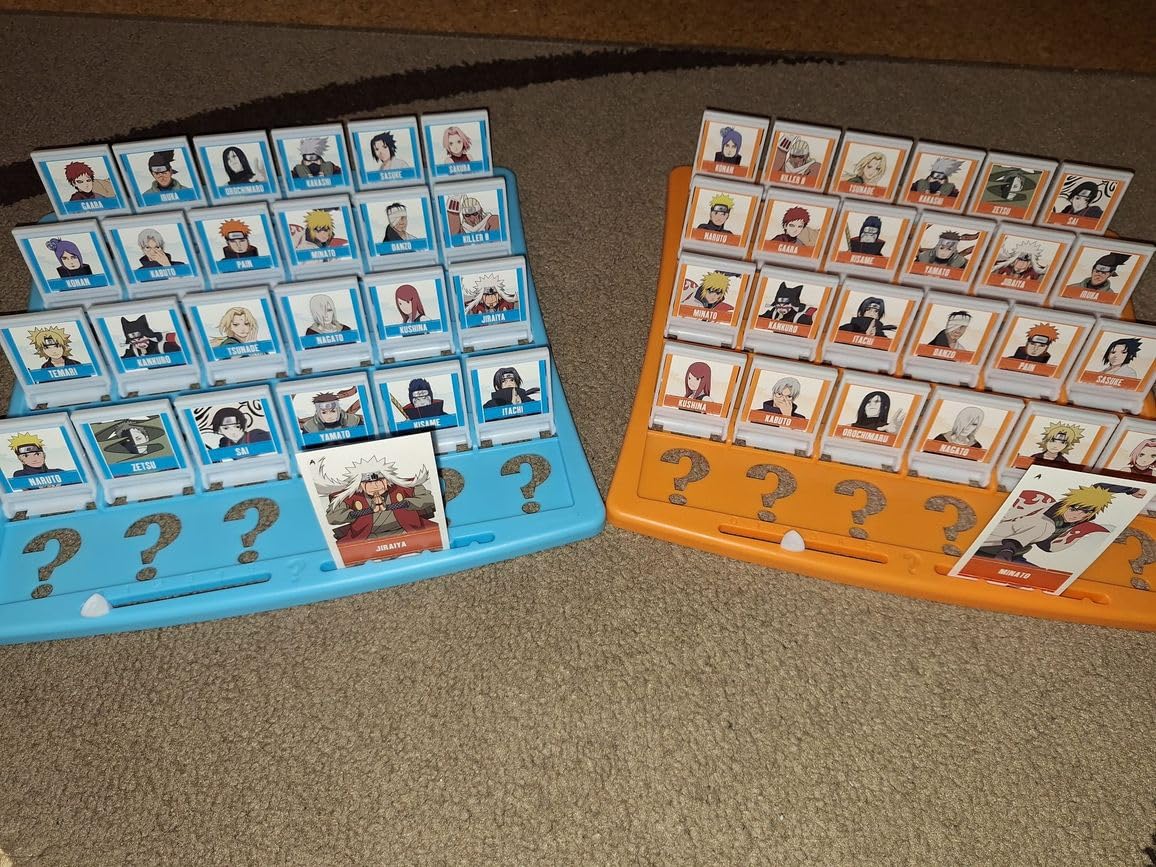 Winning Moves Wer ist es? Naruto Brettspiel Deutsch 2 Spieler