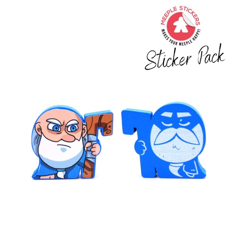 Meeple Stickers Guild Master´s Revenge Sticker Set Erweiterung