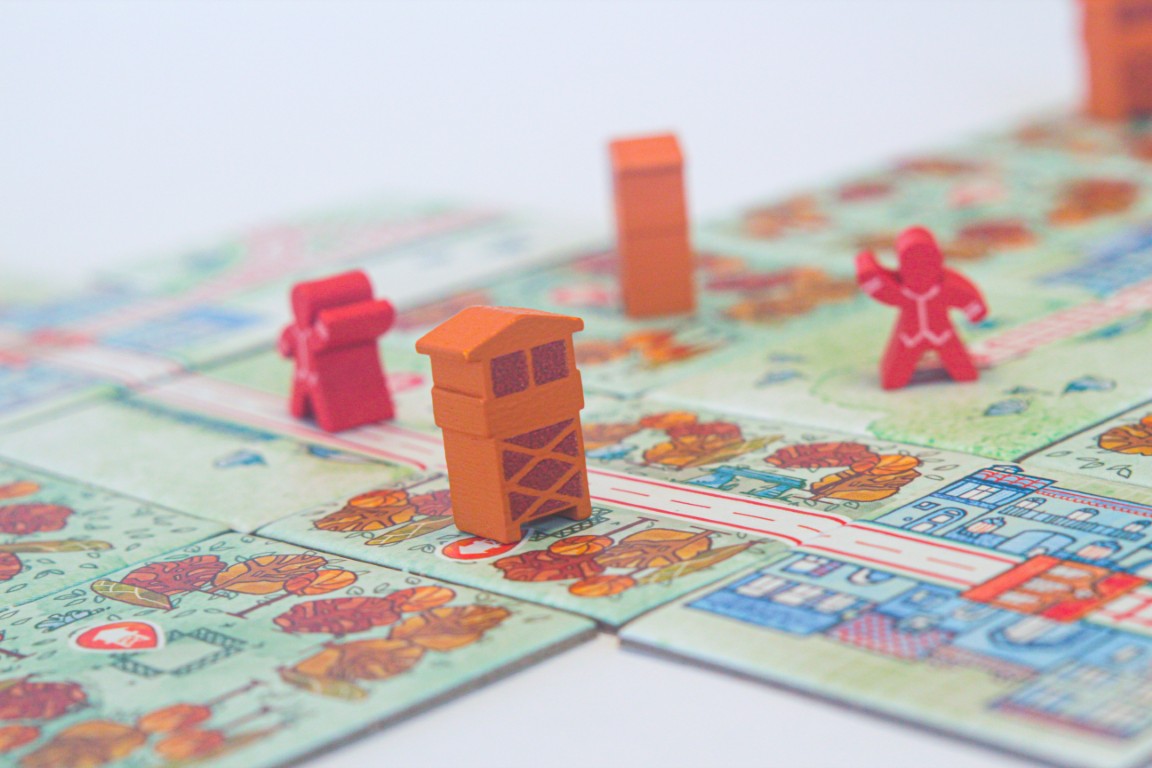 Horrible Railroad Tiles Forest Erweiterung Brettspiel