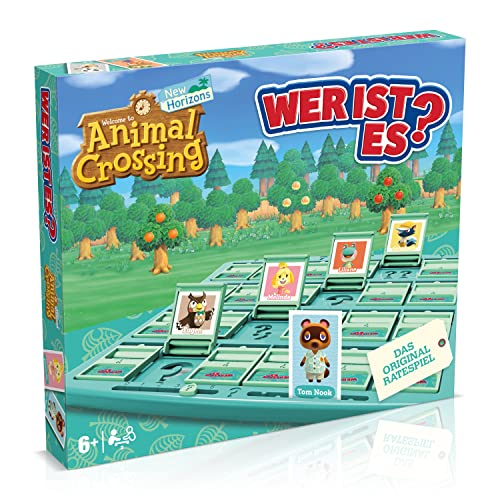 Winning Moves Wer ist es? Animal Crossing Brettspiel 24 Charaktere