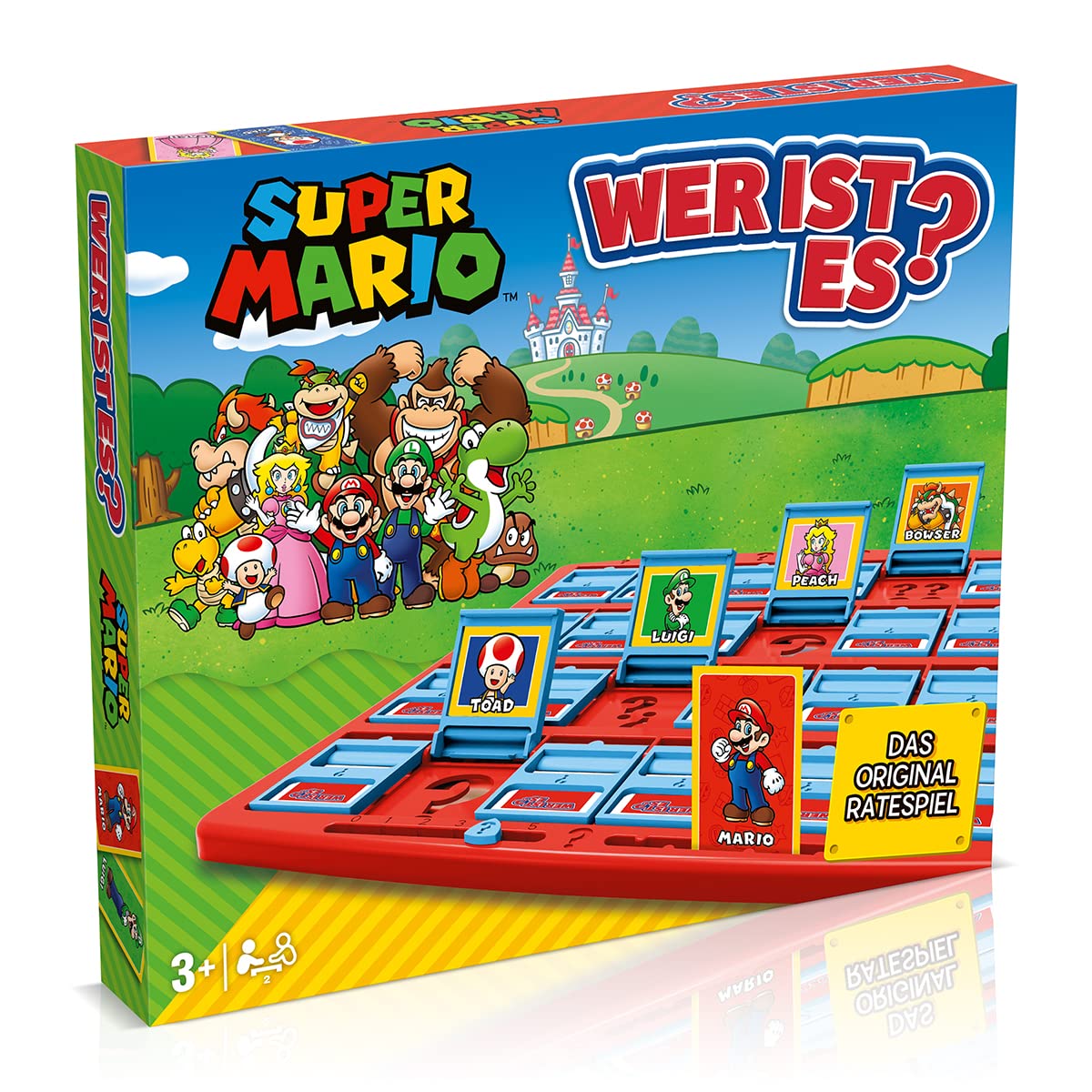 Winning Moves Wer ist es? Super Mario Brettspiel Deutsch ab 3 Jahren