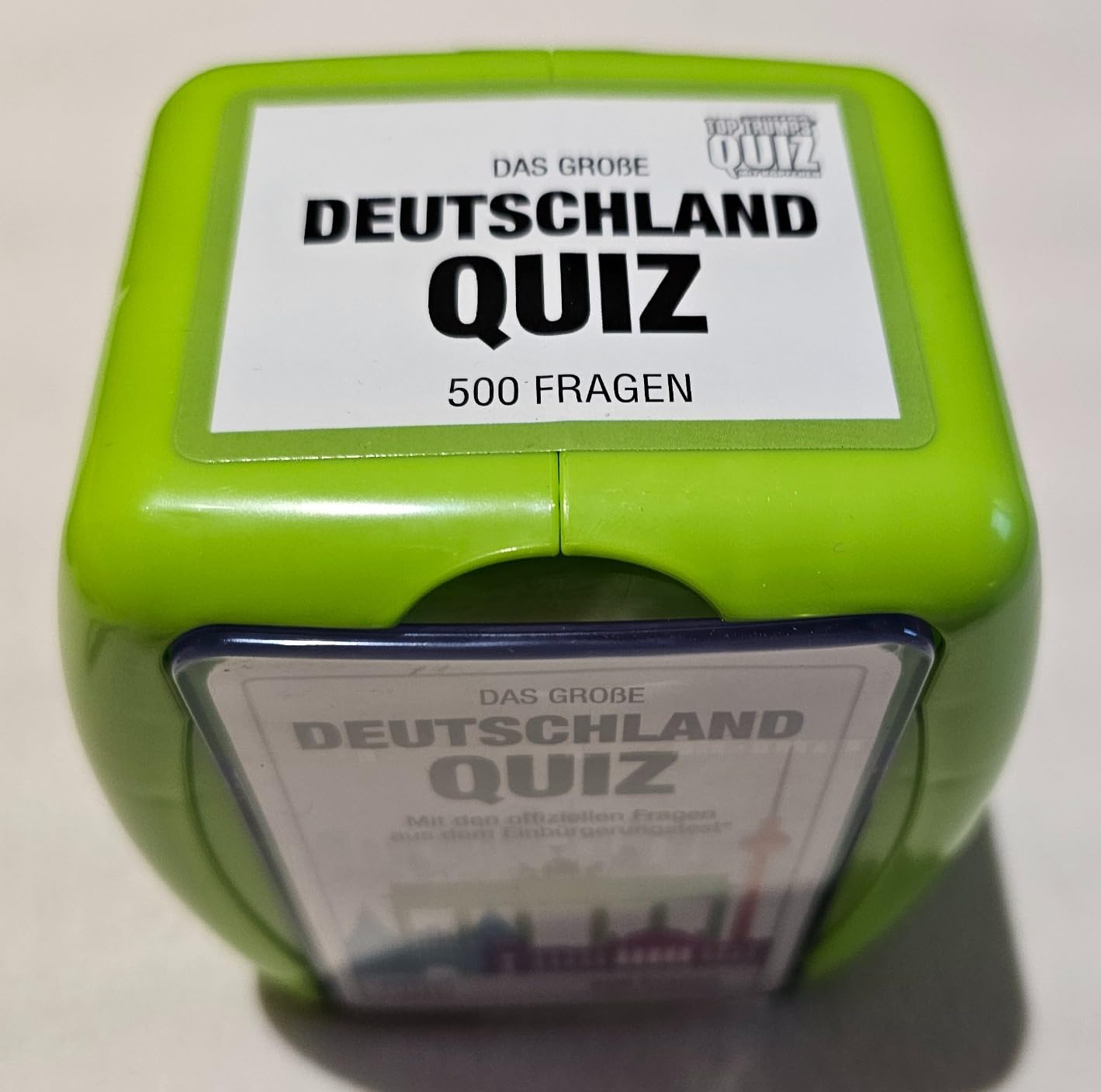 Top Trumps Quiz Deutschland Kartenspiel 100 Karten ab 8 Jahren
