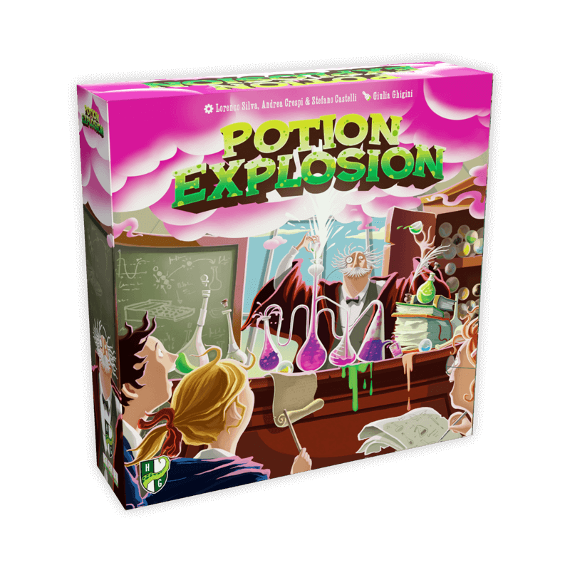 Horrible Potion Explosion Brettspiel Grundspiel 2-4 Spieler