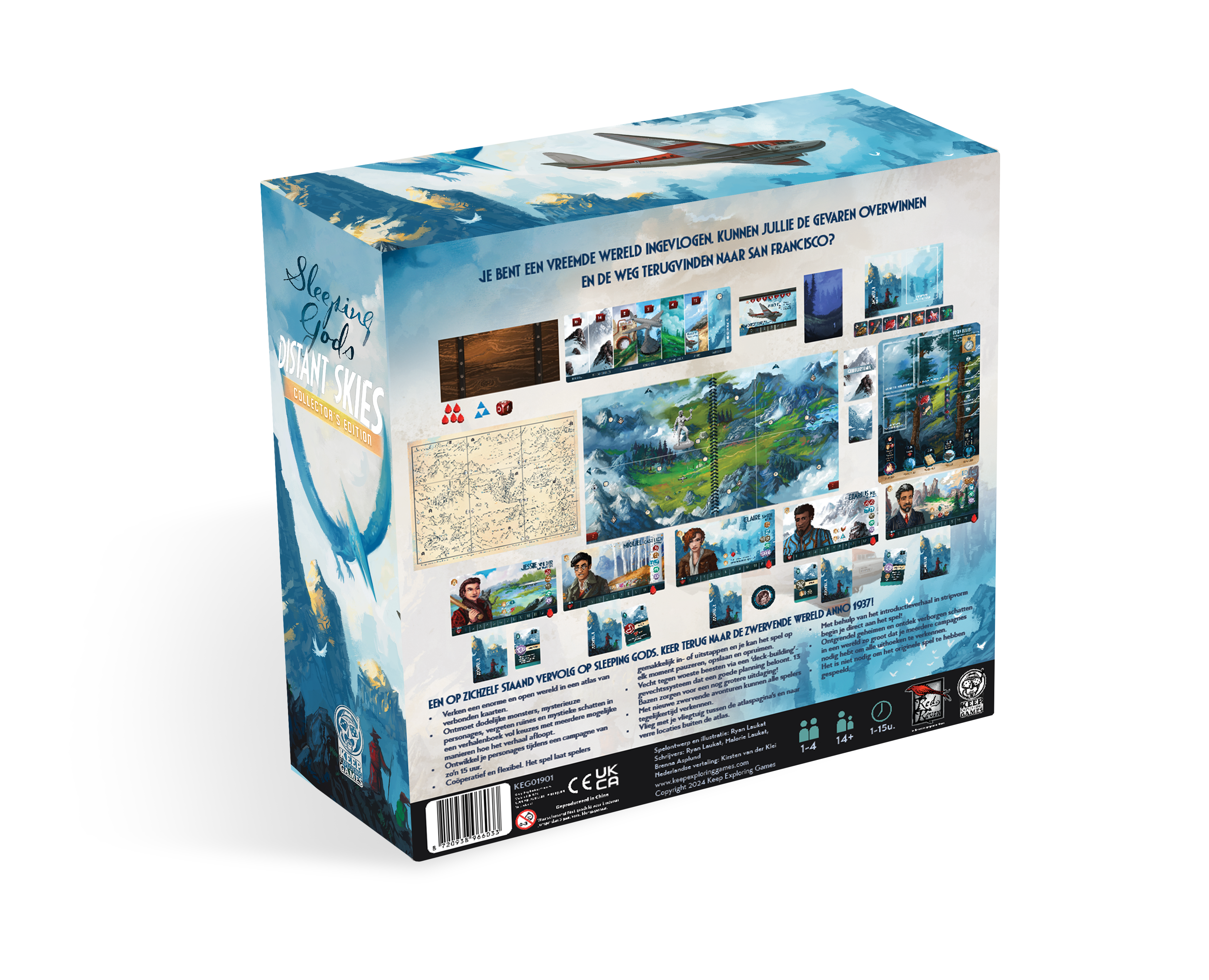 Keep Exploring Games Sleeping Gods Distant Skies Collectors Brettspiel