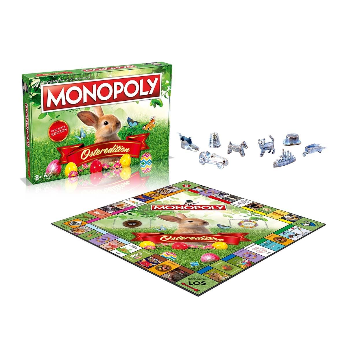 Winning Moves Monopoly Ostern Edition Brettspiel Deutsch ab 8 Jahren