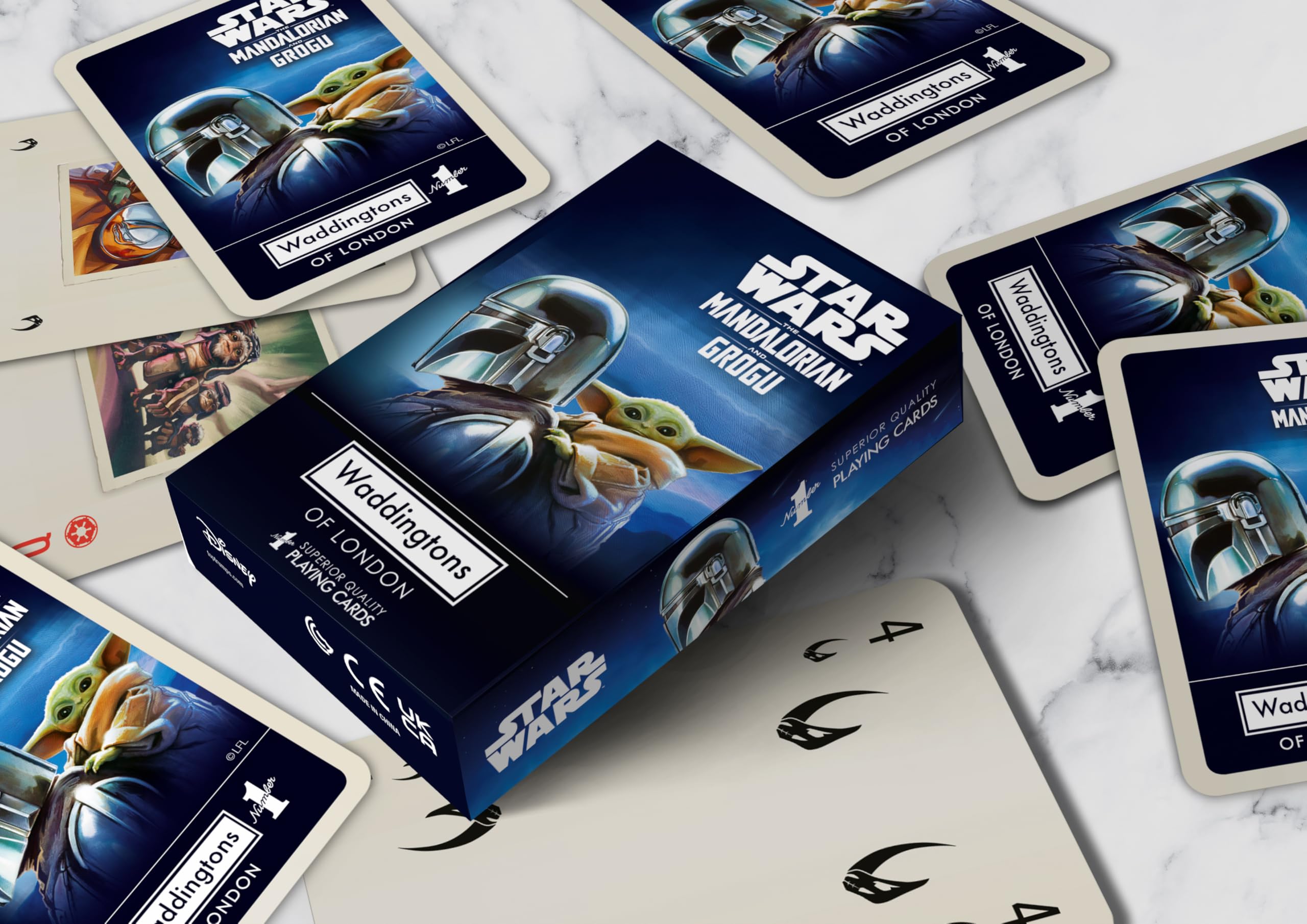 Winning Moves Number 1 Spielkarten Star Wars Mandalorian Deck