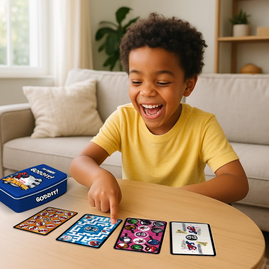 Winning Moves Top Trumps Goddit Spider-Man Kartenspiel 55 Karten