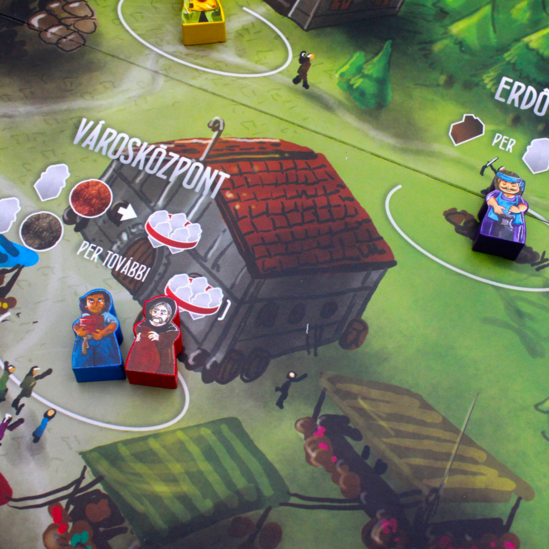 Meeple Sticker Architects West Kingdom Sticker Set Zubehör