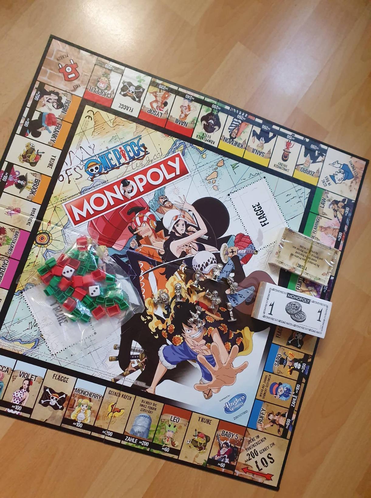 Winning Moves Monopoly One Piece Edition Brettspiel Deutsch ab 12