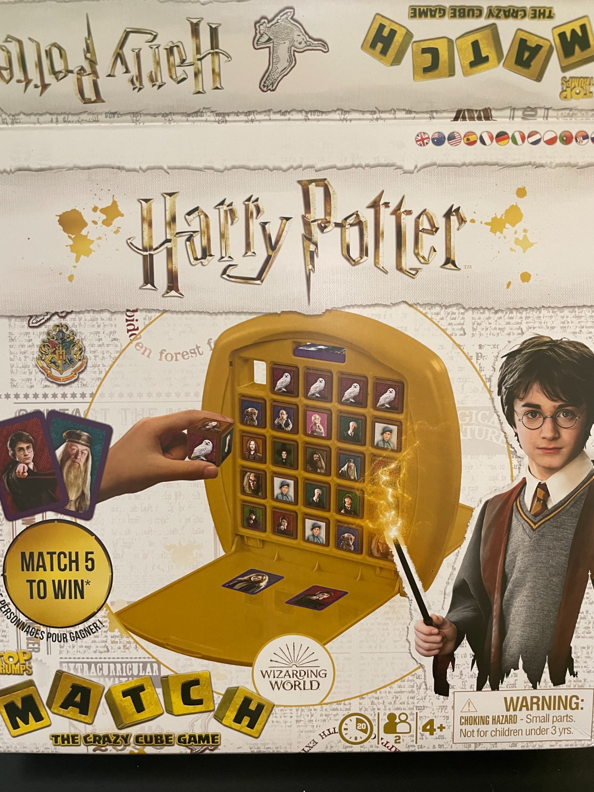 TOP TRUMPS Match Harry Potter Gedächtnisspiel 2 Spieler