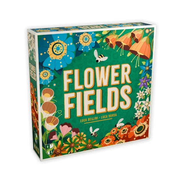 Horrible Flower Fields Brettspiel Blumengarten für 1-4 Spieler