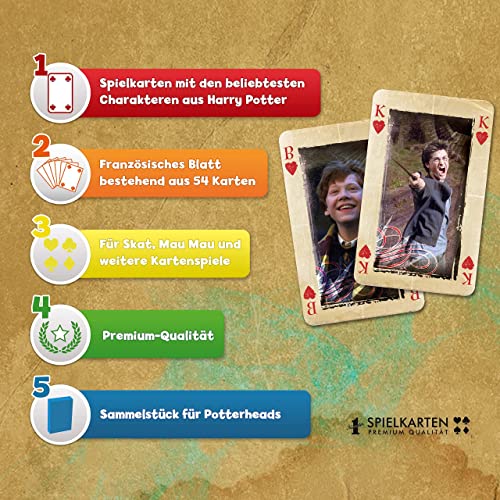 Winning Moves Number 1 Harry Potter Spielkarten Französisches Blatt