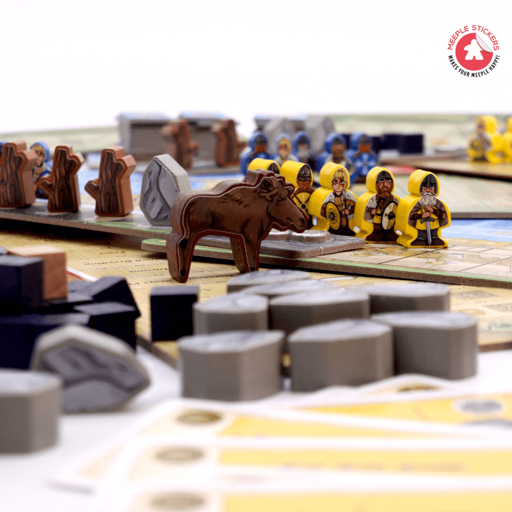 Meeple Sticker Stickers A Feast for Odin Sticker Set