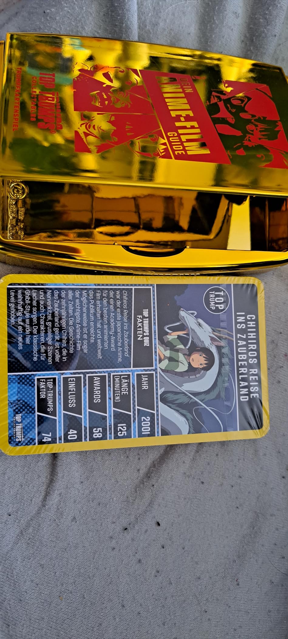 Winning Moves TOP TRUMPS Collectables Anime Kartenspiel ab 6 Jahren