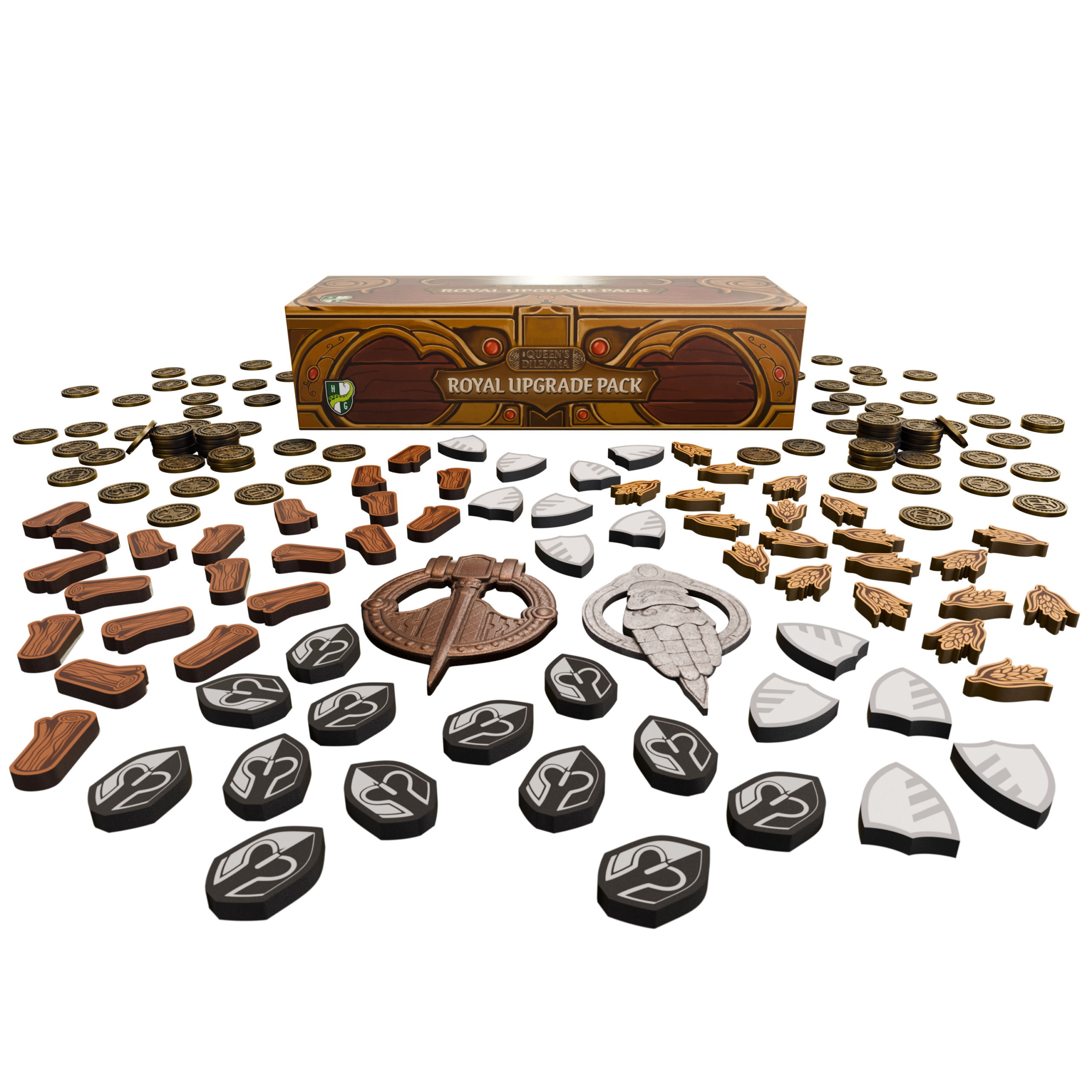 Horrible The Queen's Dilemma Royal Upgrade Pack Holz Metall