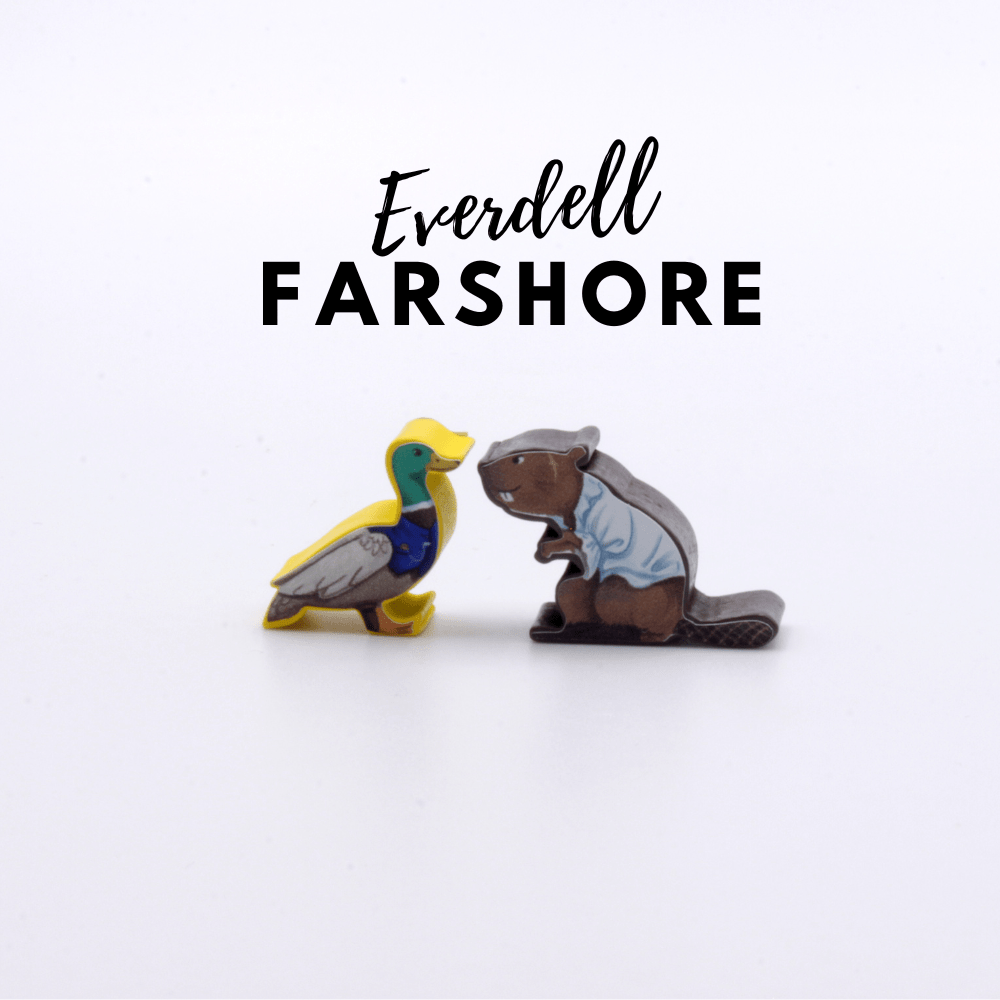 Meeple Sticker Everdell Farshore Sticker Set Aufkleber