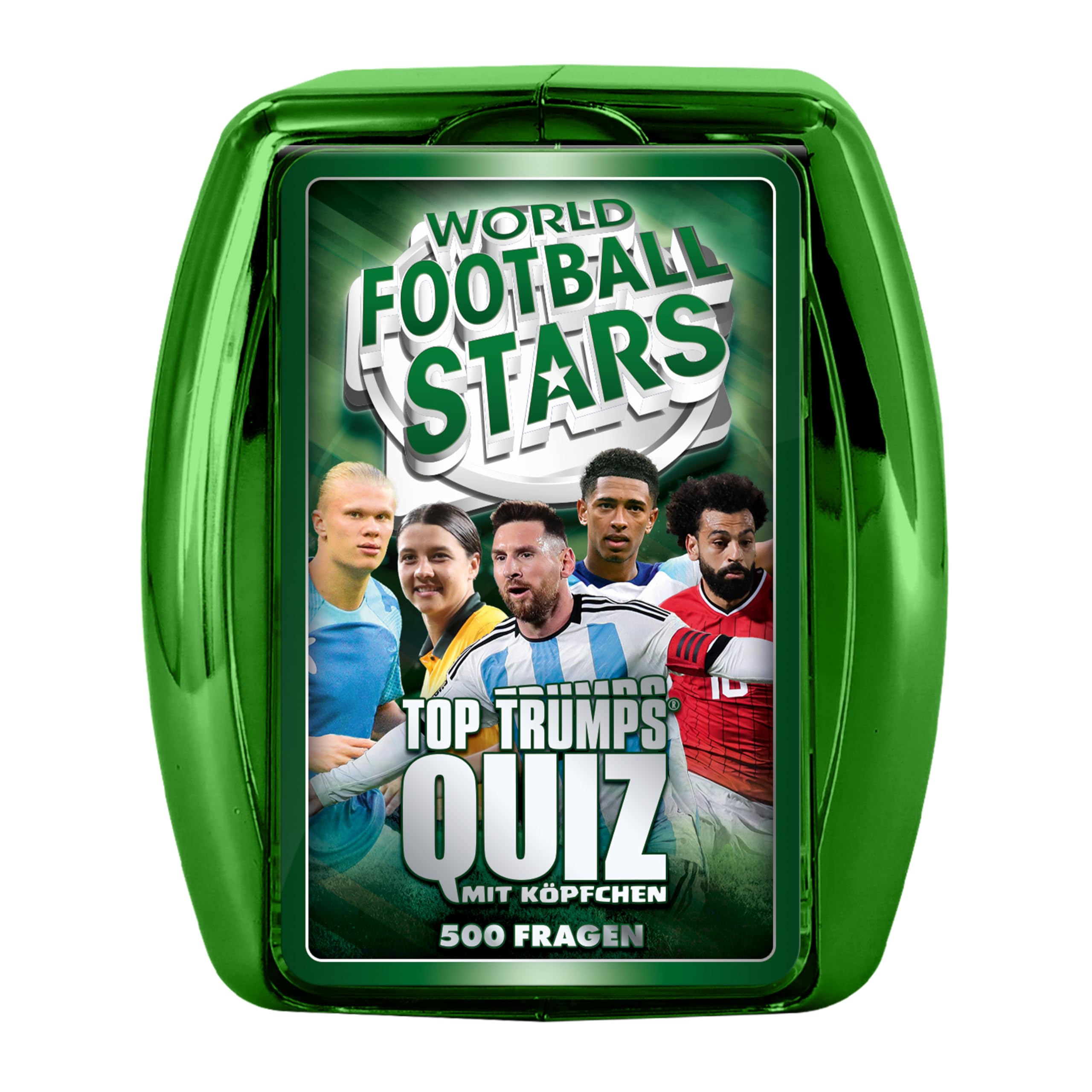 Top Trumps Quiz Weltfussballstars Kartenspiel 100 Karten ab 8 J.