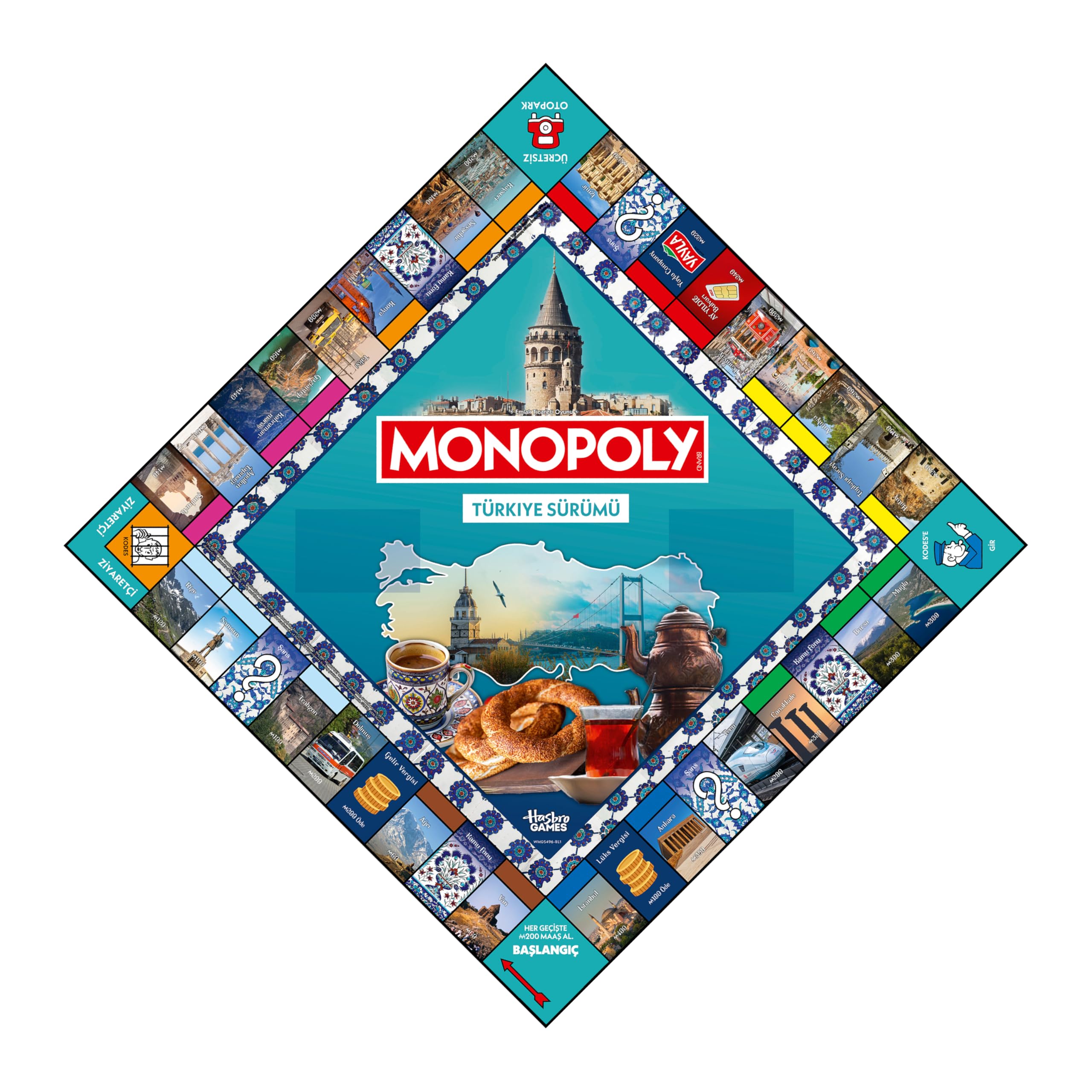 Winning Moves Monopoly Türkei Edition Brettspiel 2-6