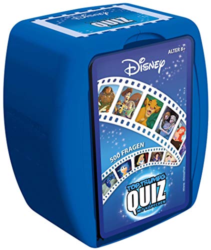 Winning Moves Top Trumps Quiz Disney Kartenspiel Deutsch