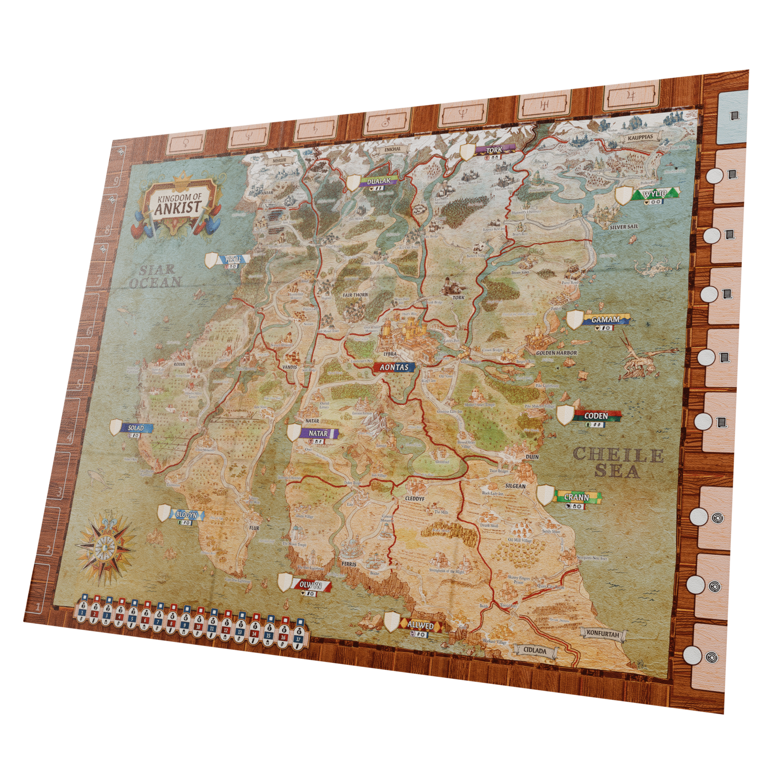 Horrible The Queen's Dilemma Legacy Brettspiel