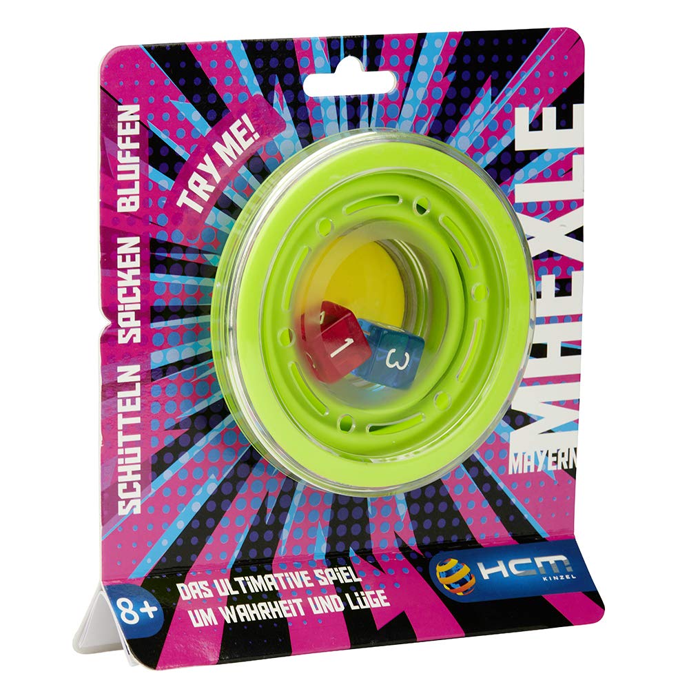 HCM Kinzel Maexle Würfelspiel mit Becher 2 Würfel