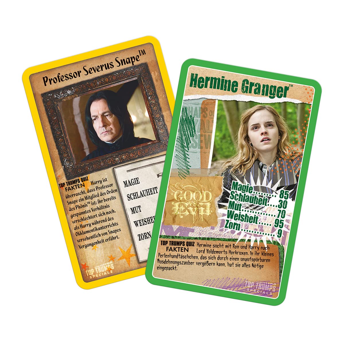 Winning Moves TOP TRUMPS Battle Mat Harry Potter Brettspiel ab 6 Jahren