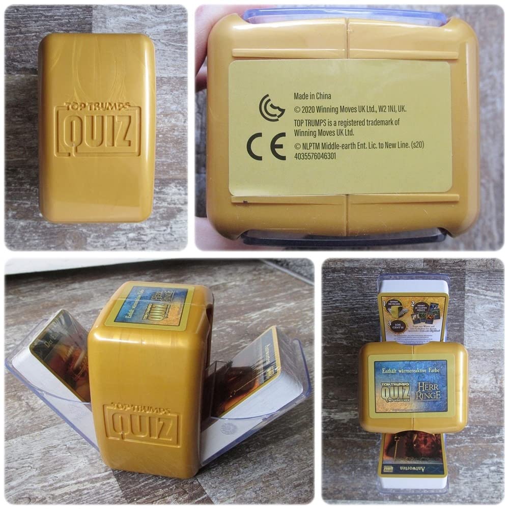 Winning Moves Top Trumps Quiz Herr der Ringe Quizspiel Karten