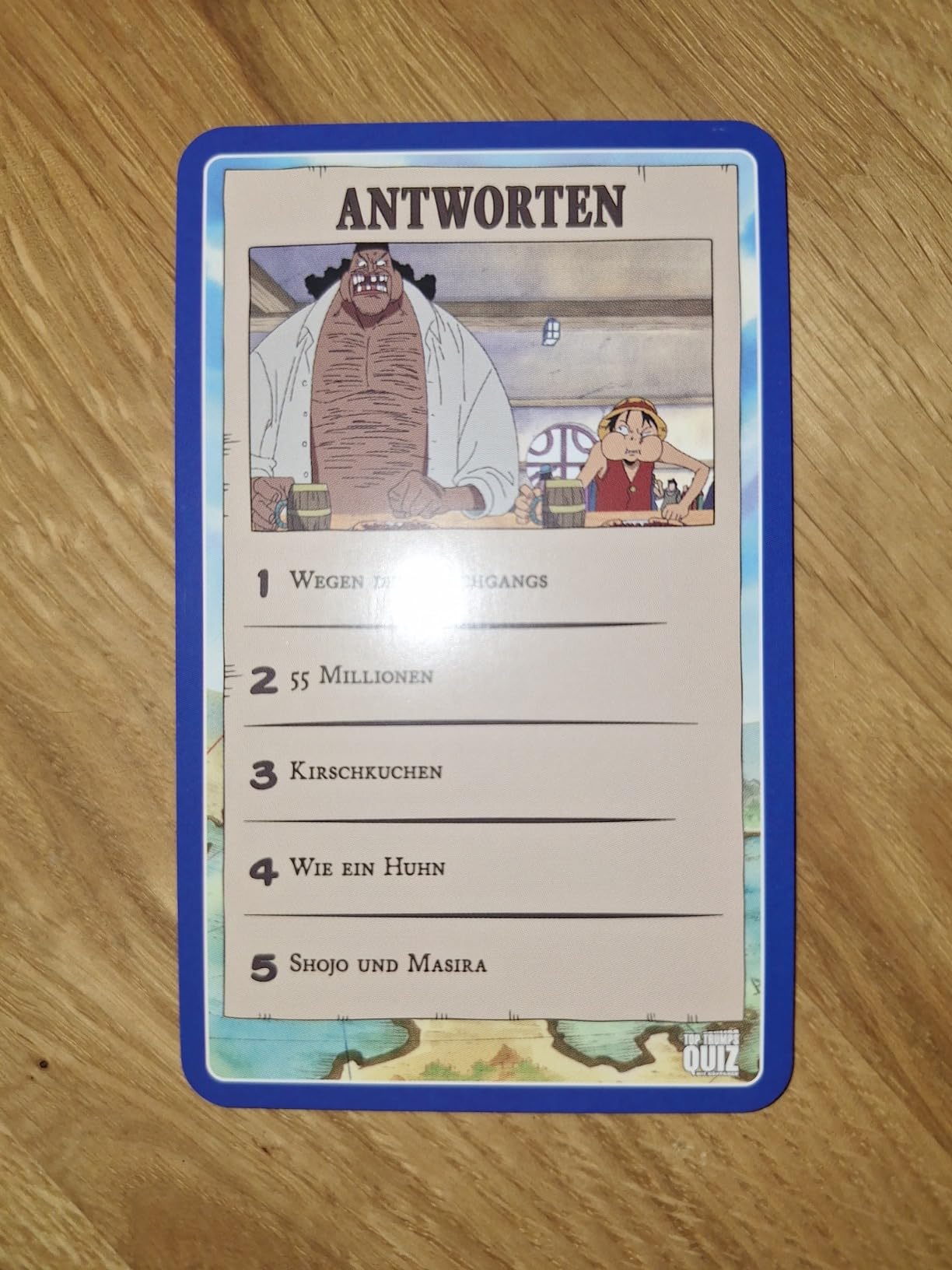 Winning Moves Top Trumps Quiz One Piece Edition Kartenspiel Deutsch