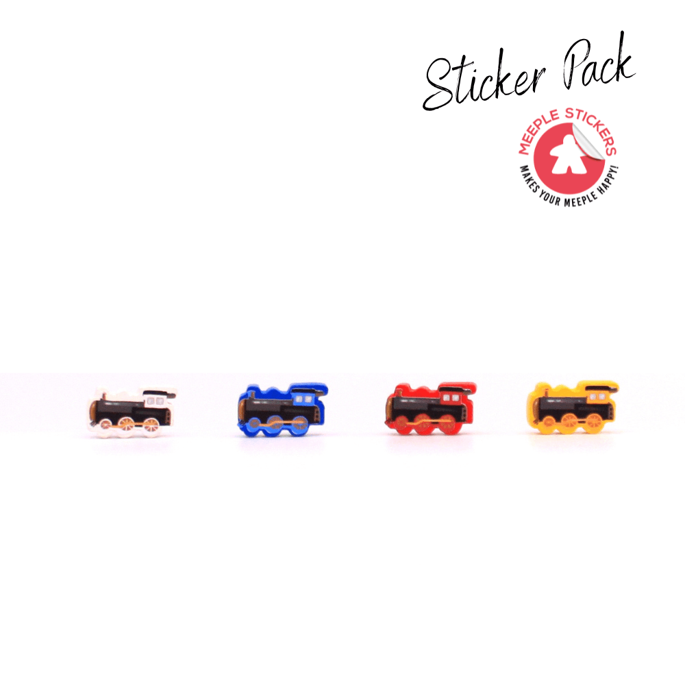 Meeple Sticker Great Western Trail 1st Edition Sticker Set 1. Auflage