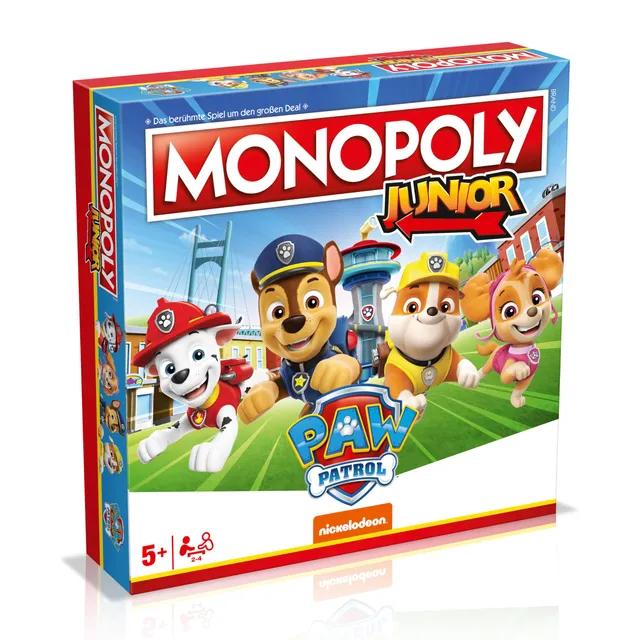 Winning Moves Monopoly Junior Paw Patrol Brettspiel Deutsch