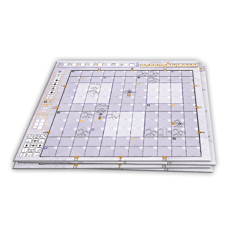 Horrible Railroad Ink Epic & Giant Boards Zubehör Set