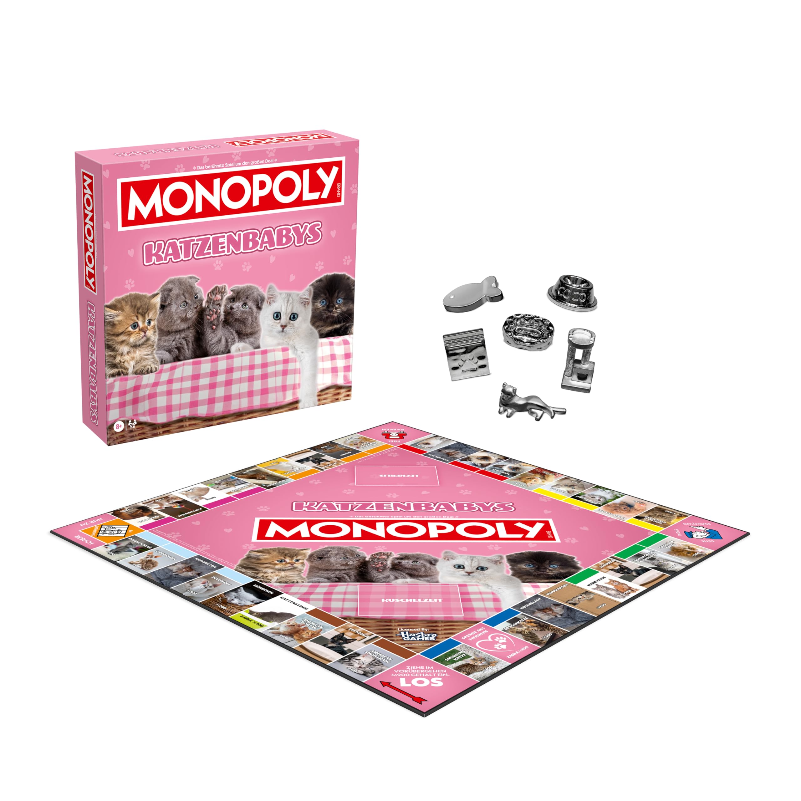 Winning Moves Monopoly Katzenbabys Brettspiel 2-6 Spieler