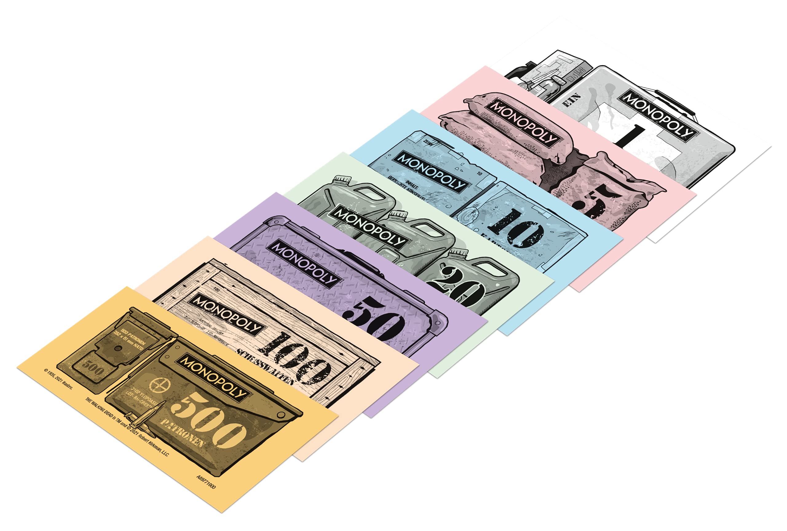 Winning Moves Monopoly The Walking Dead Comic Brettspiel ab 13 Jahren