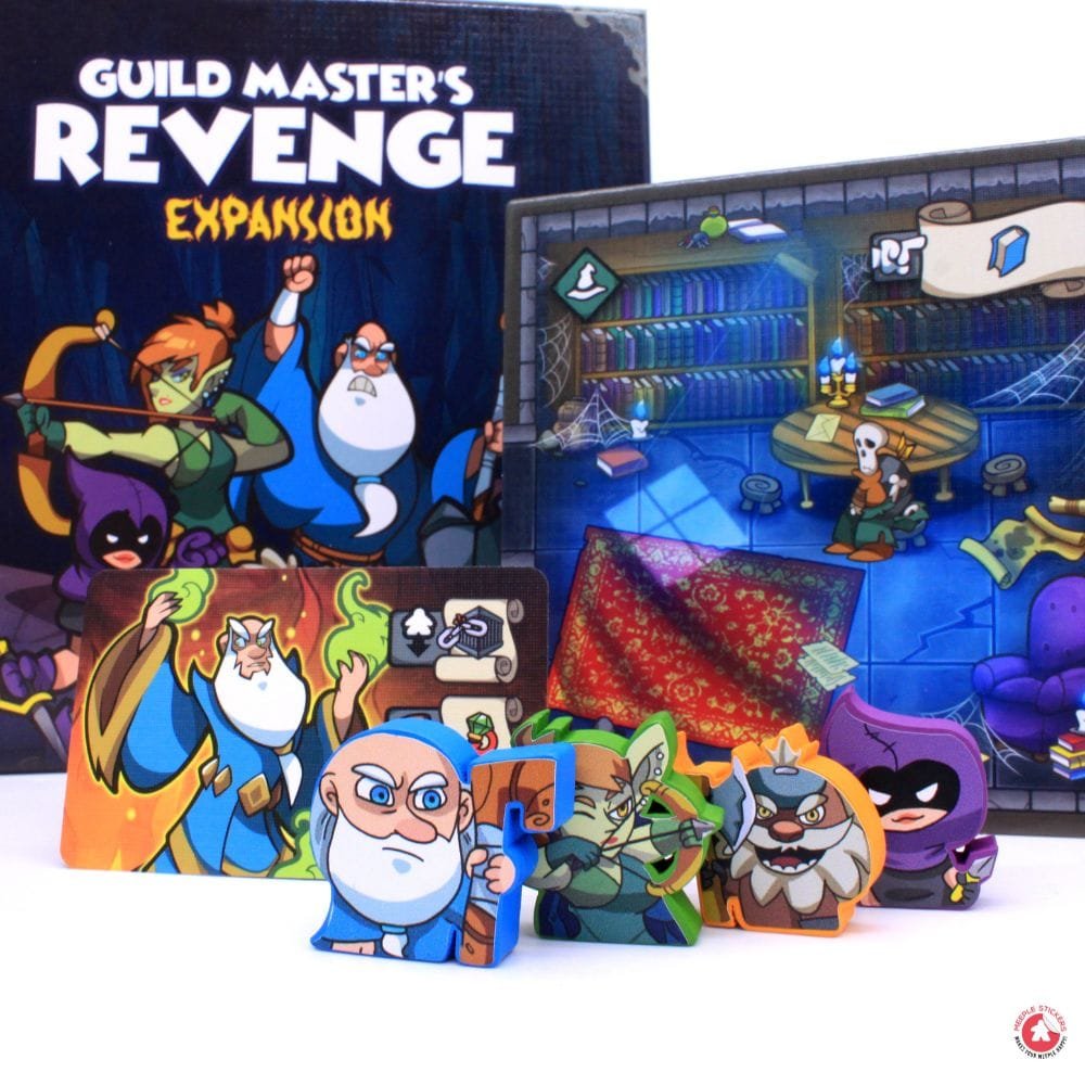 Meeple Stickers Guild Master´s Revenge Sticker Set Erweiterung