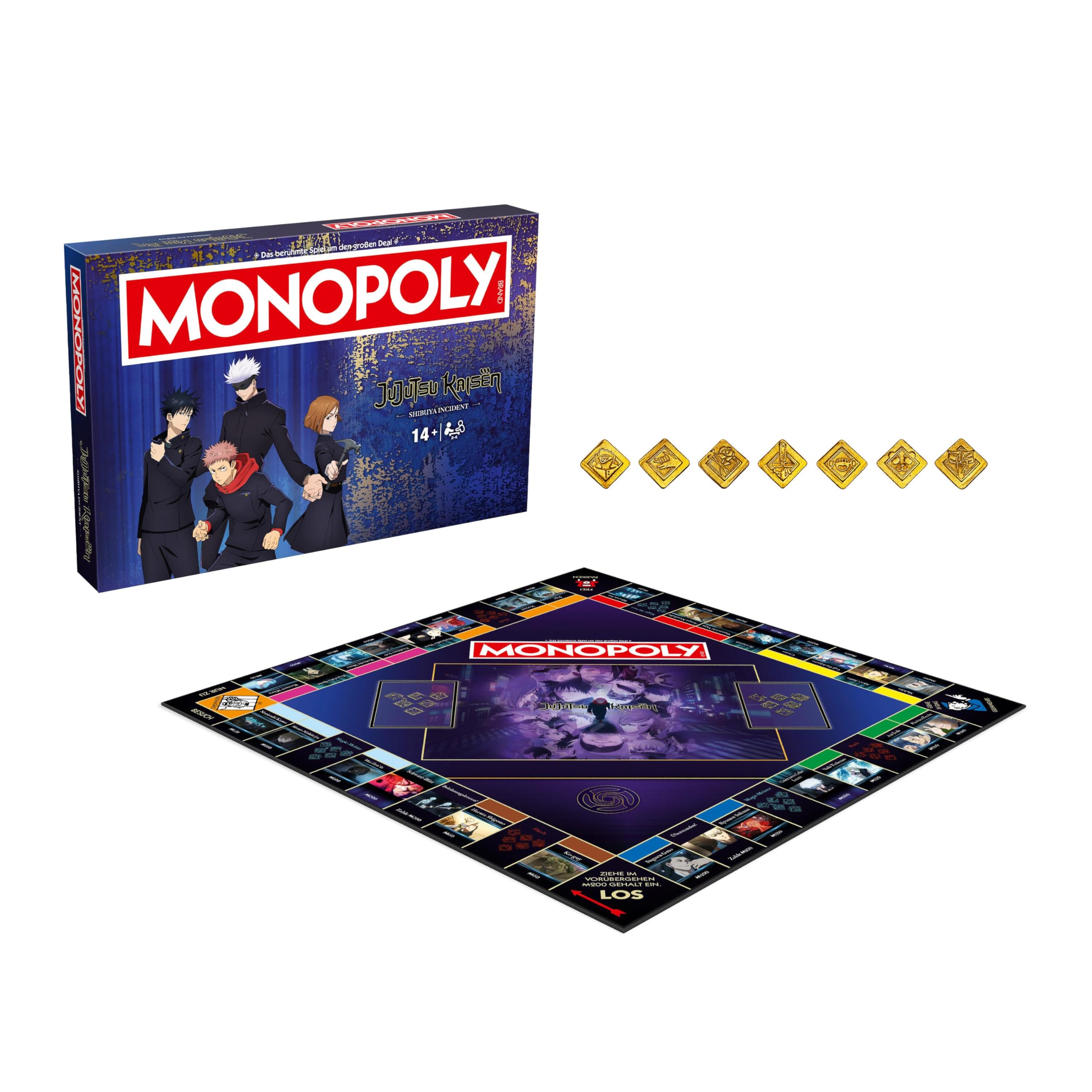 Winning Moves Monopoly Jujutsu Kaisen Season 2 Brettspiel