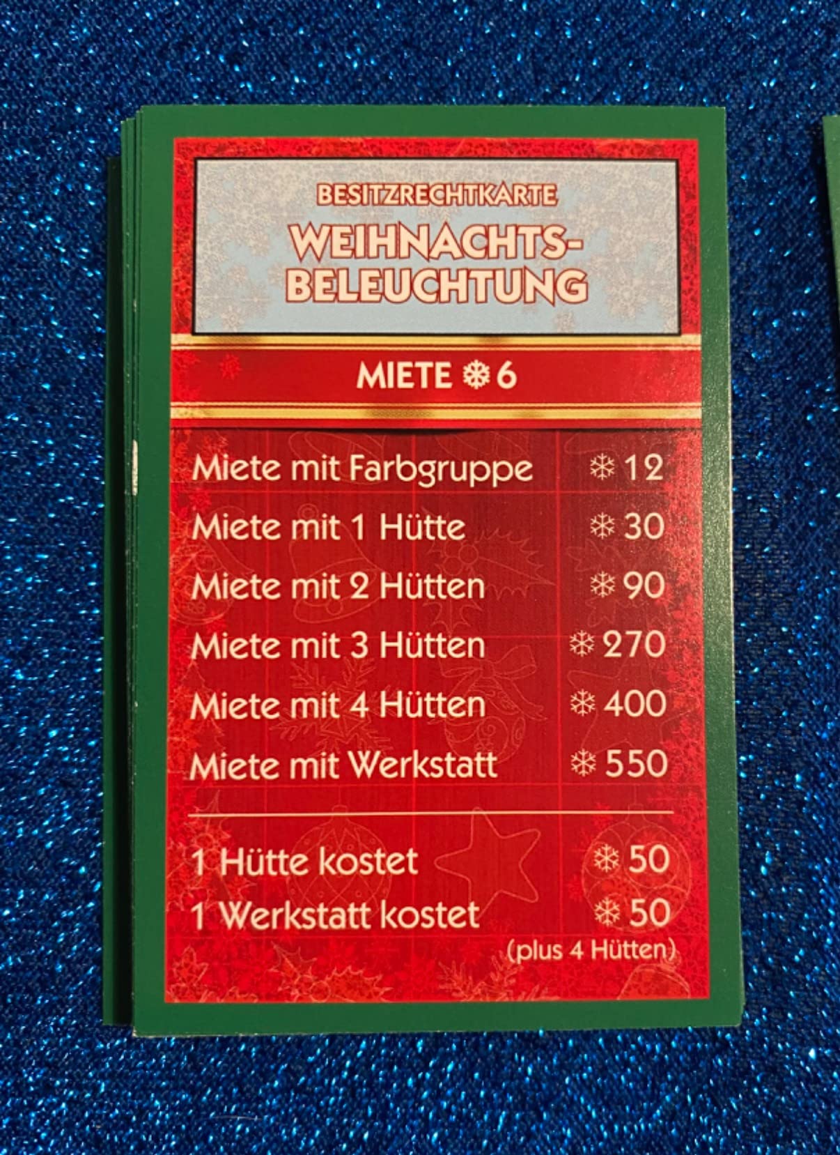 Winning Moves Monopoly Weihnachten Edition Brettspiel ab 8 Jahren