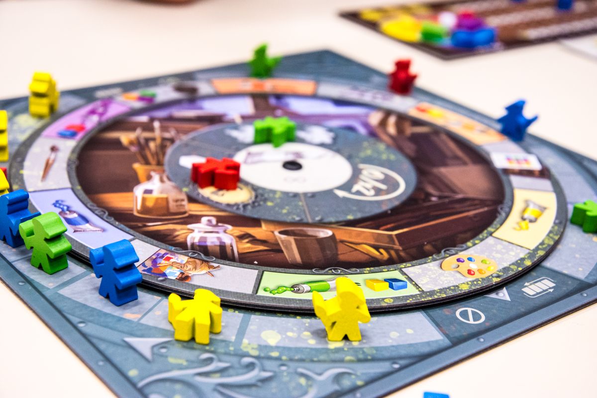 Keep Exploring Games Old Masters Brettspiel 2-4 Spieler Worker Placement
