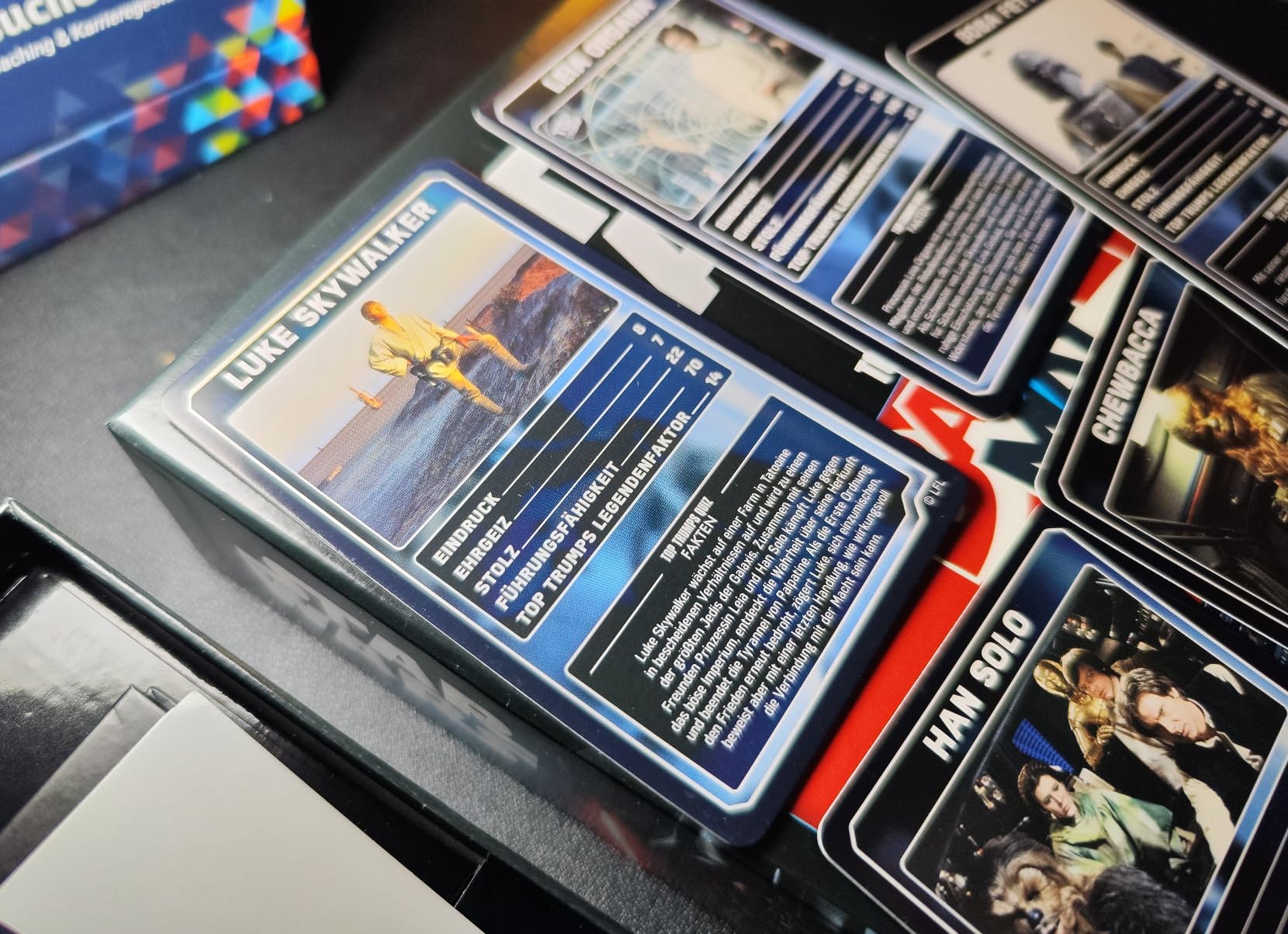 Winning Moves TOP TRUMPS Battle Mat Star Wars Brettspiel Skywalker Saga
