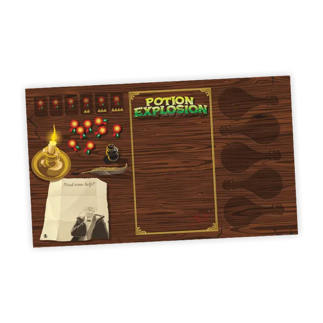 Horrible Potion Explosion Neopren Spielmatte Playmat