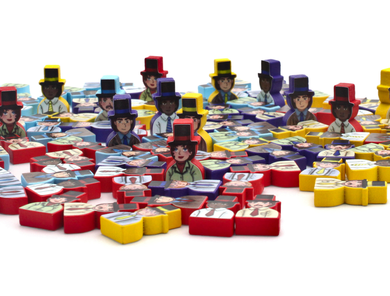 Meeple Sticker Autobahn Sticker Set Aufkleber beidseitig