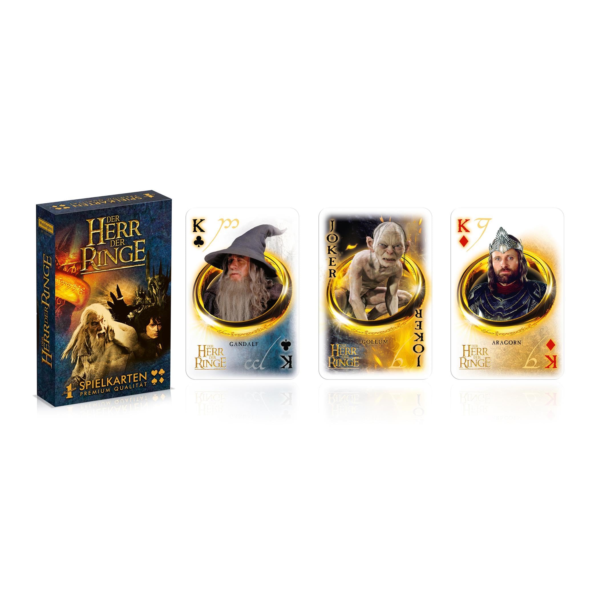 Waddingtons Number 1 Herr der Ringe Spielkarten 54 Karten
