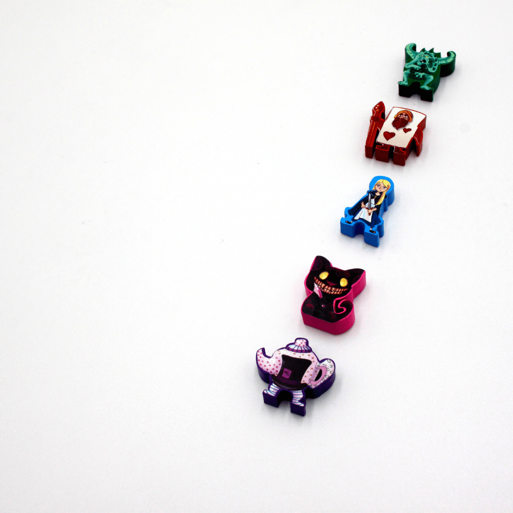 Meeple Sticker Wonderlands War Sticker Set Deluxe Zubehör