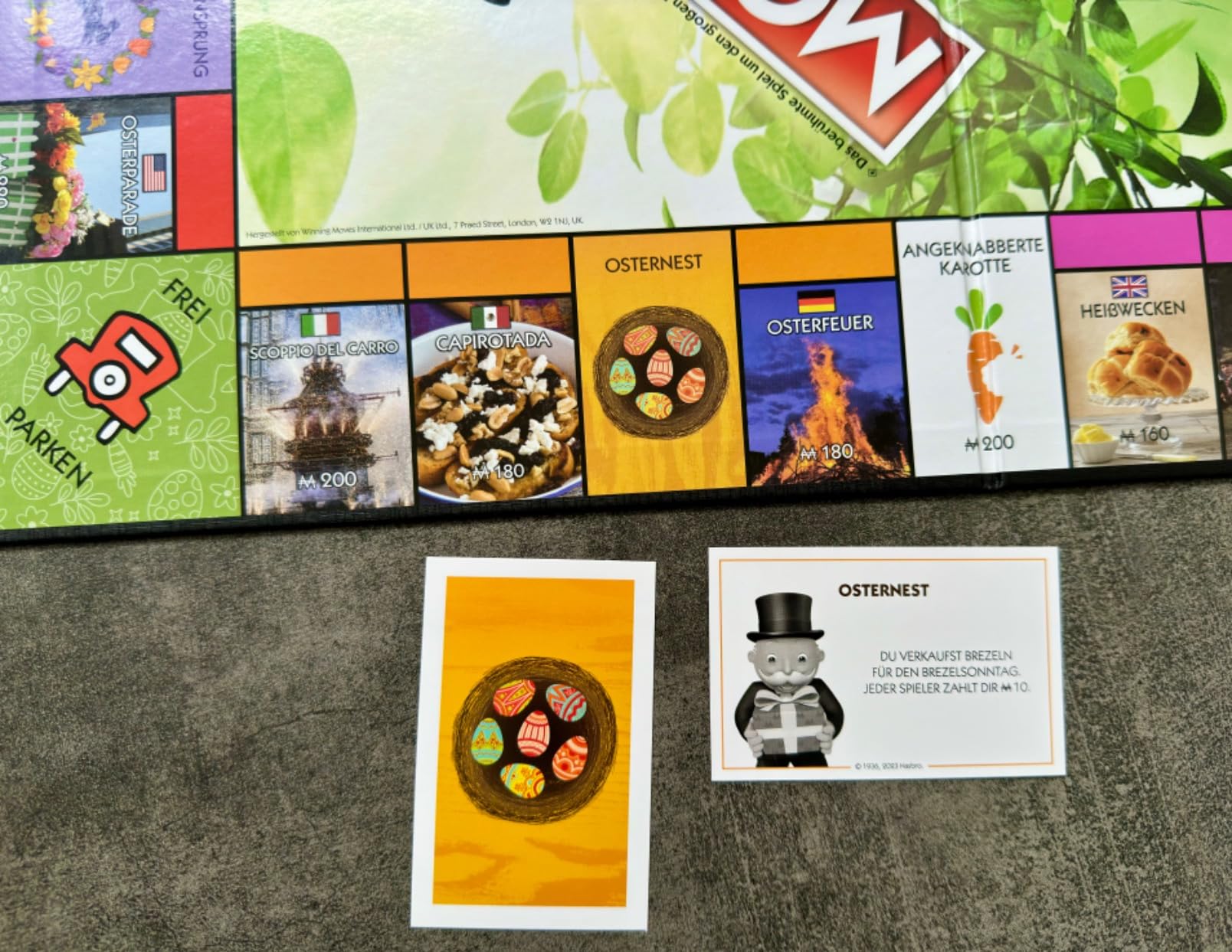 Winning Moves Monopoly Ostern Edition Brettspiel Deutsch ab 8 Jahren