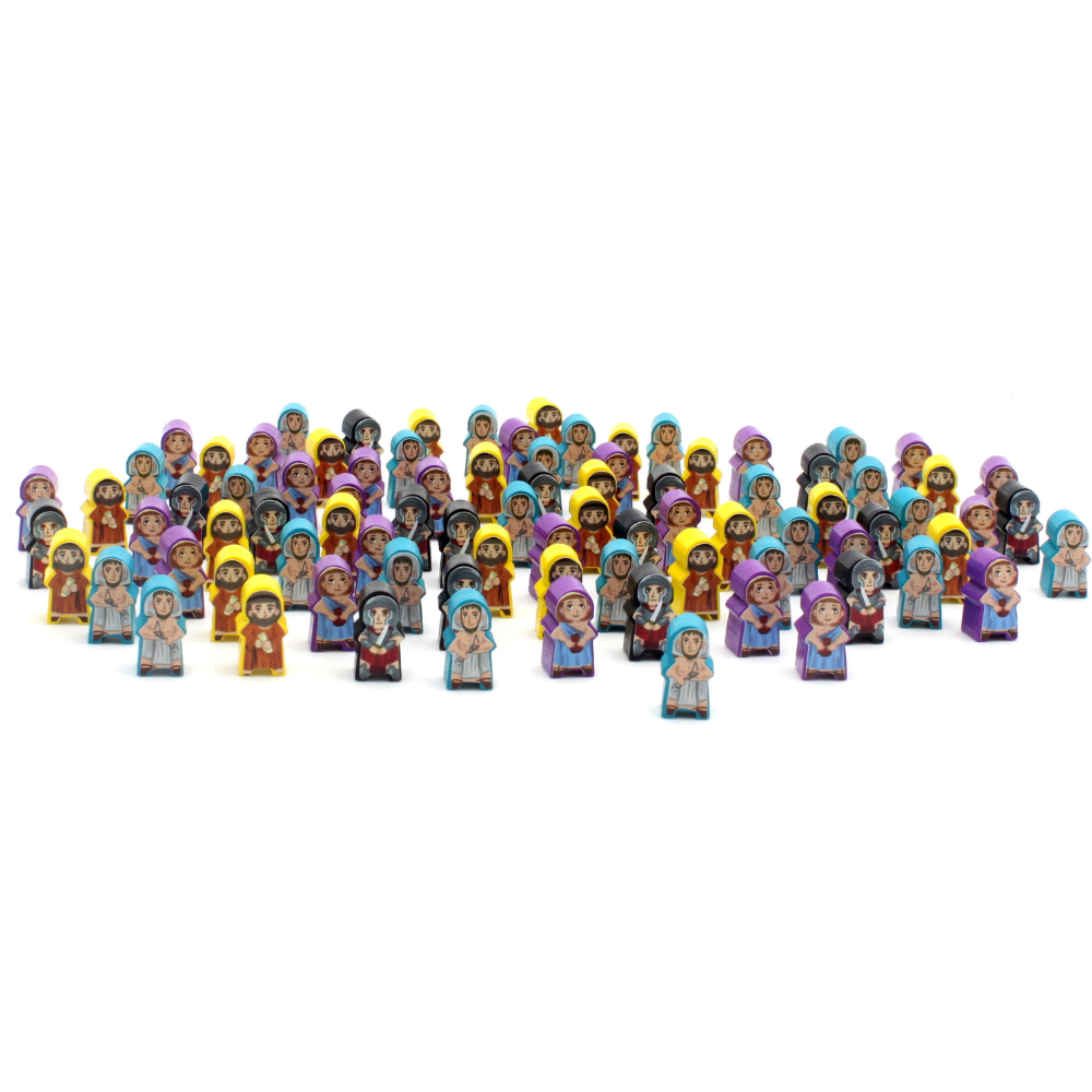 Meeple Sticker Hadrian's Wall Sticker Set Meeple Aufkleber