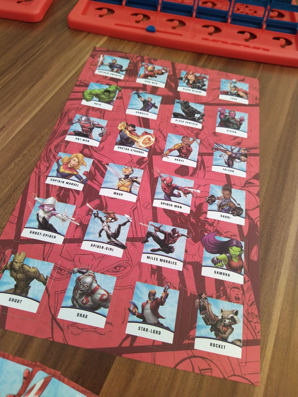 Winning Moves Wer ist es? Marvel Edition Brettspiel 2 Spieler Ratespiel