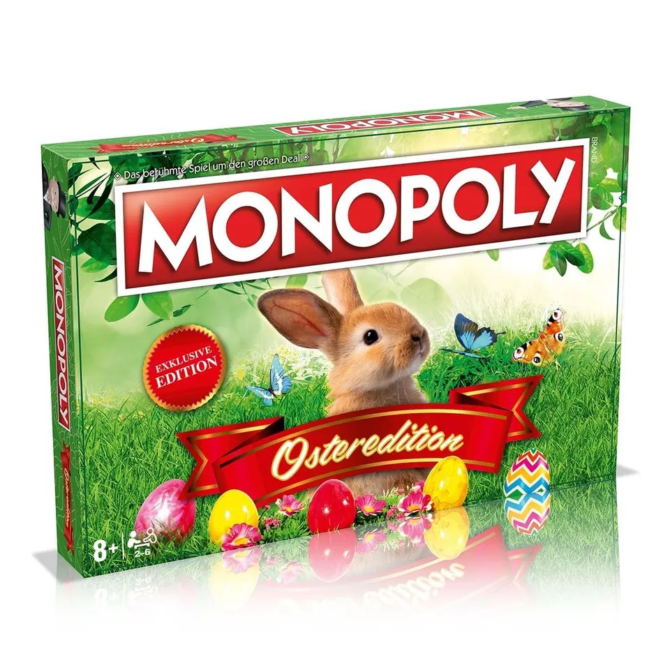 Winning Moves Monopoly Ostern Edition Brettspiel Deutsch ab 8 Jahren