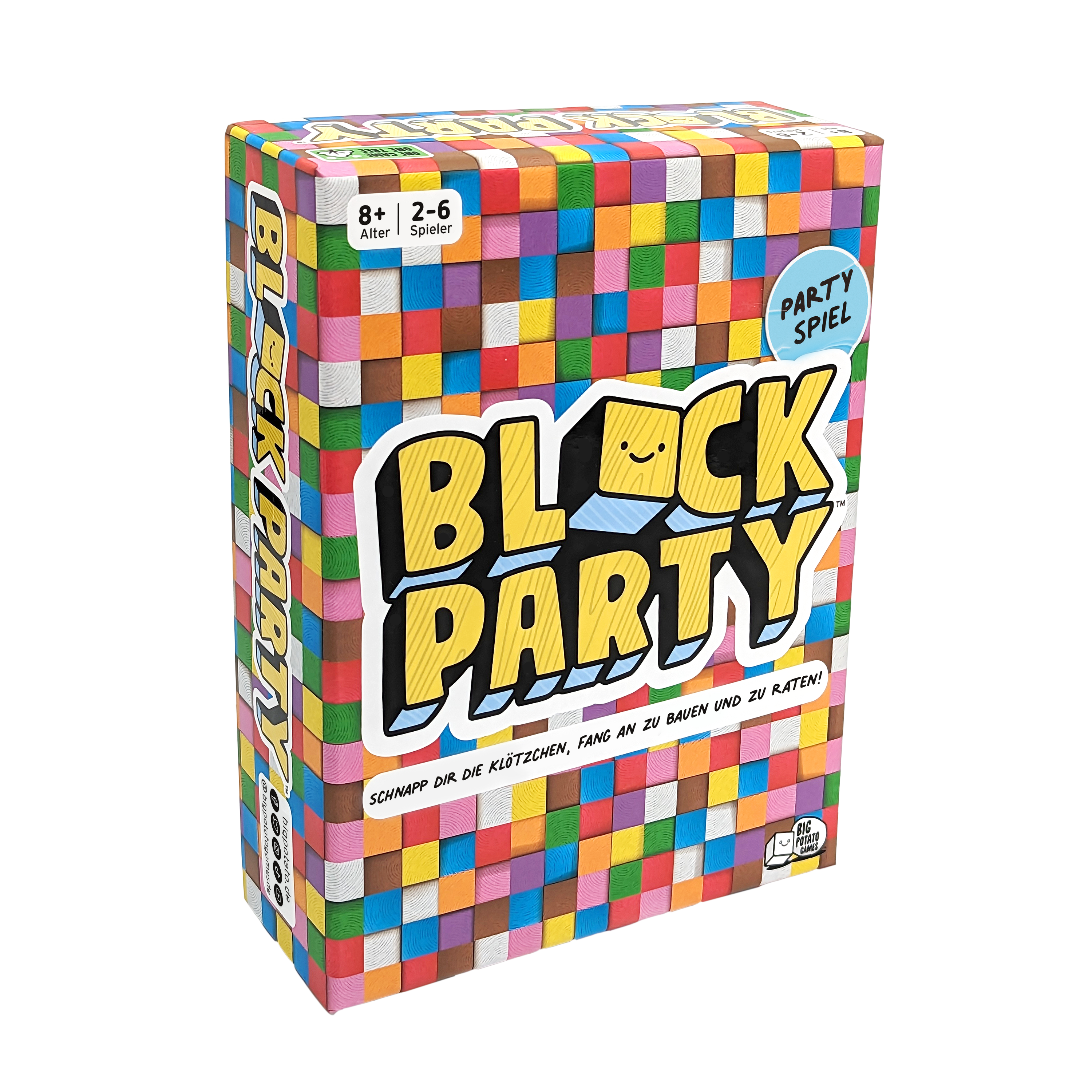 Big Potato Games Block Party Familienspiel Bauspiel